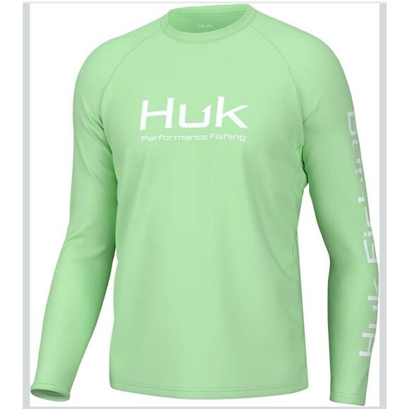 Huk Other - HUK Men's Pursuit Vented Long Sleeve Fishing Shirt (+30 UPF) NWT